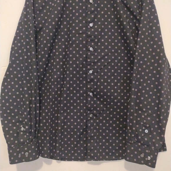 Bar III - Men's Slim Fit Medallion Dress Shirt - Picture 5 of 12